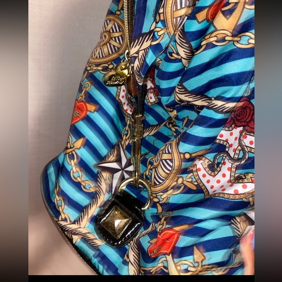 Betsey Johnson sailor theme tote bag - Picture 4 of 7